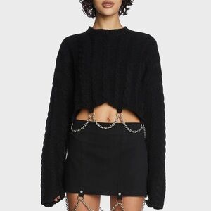 The Ragged Priest Widow Knit Sweater